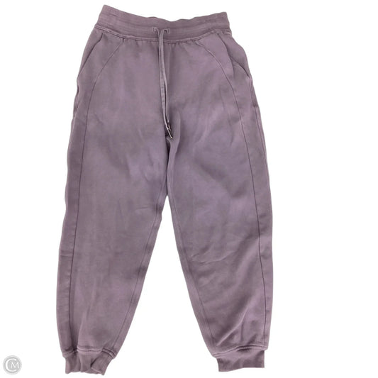 Athletic Pants By Lululemon In Purple, Size: 6