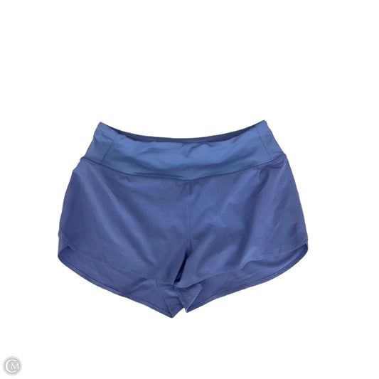 Athletic Shorts By Lululemon In Blue, Size: M