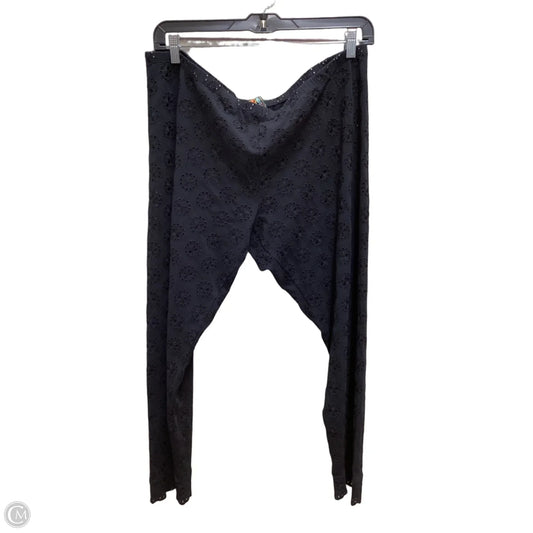Pants Designer By Johnny Was In Black, Size: Xxl