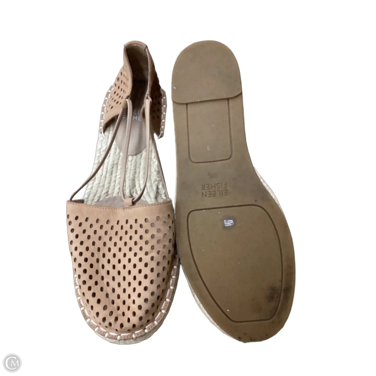 Shoes Flats By Eileen Fisher In Tan, Size: 8.5