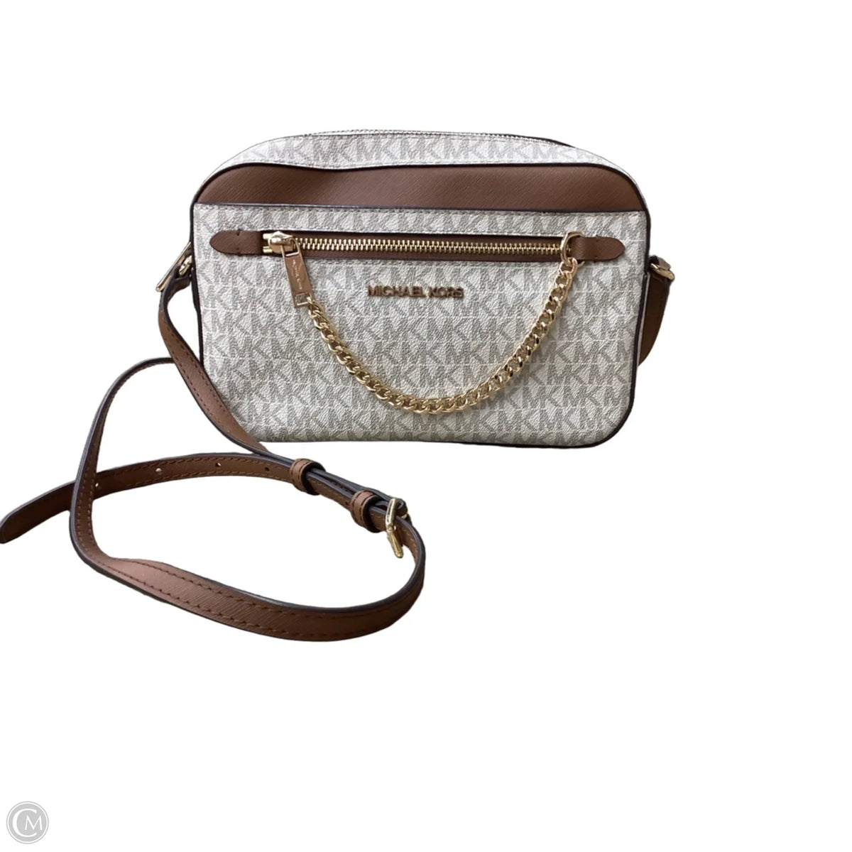 Crossbody Designer By Michael Kors, Size: Medium