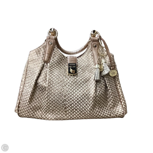 Handbag Designer By Brahmin, Size: Medium