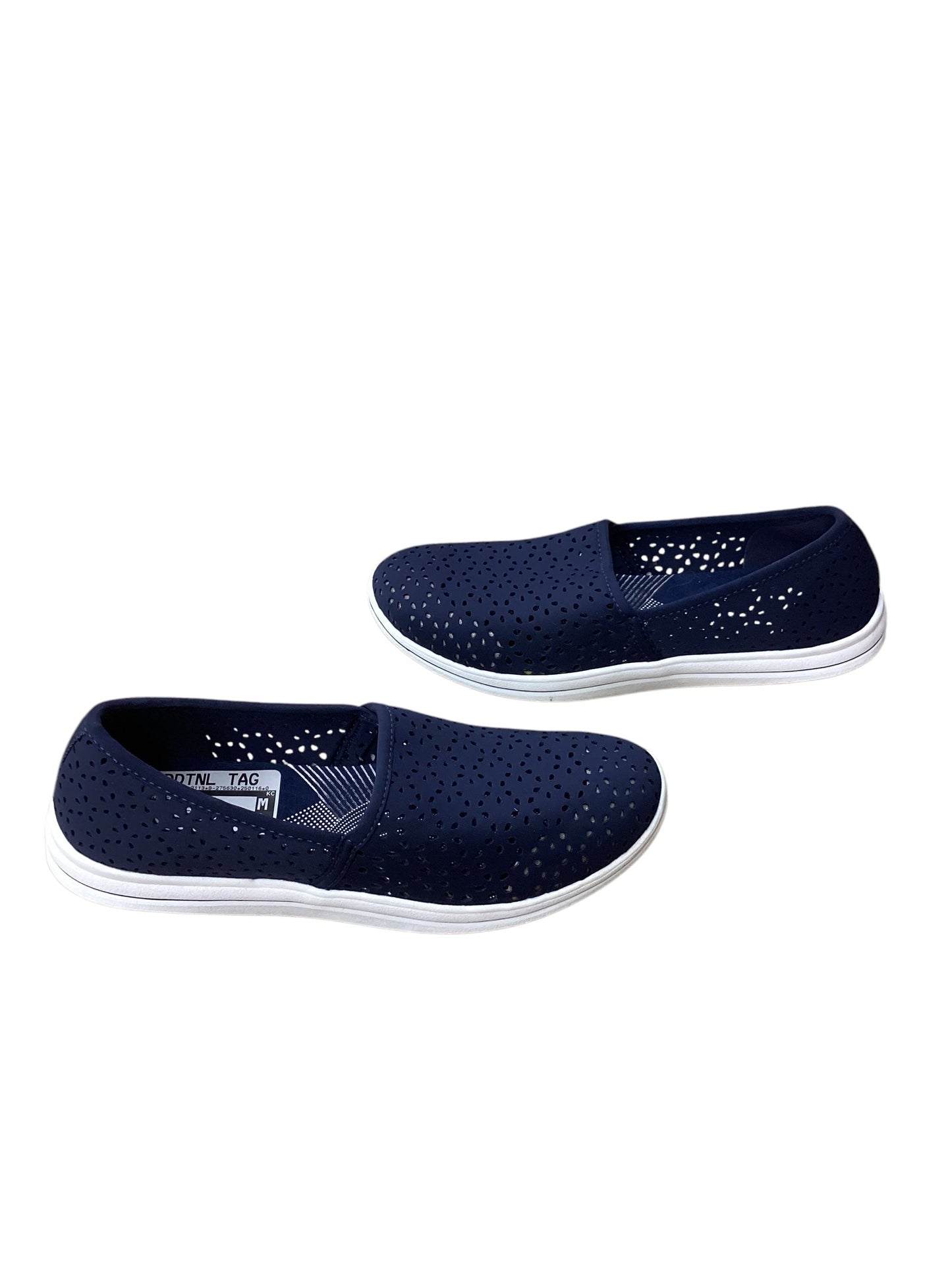 Shoes Sneakers By Clarks In Navy, Size: 7.5