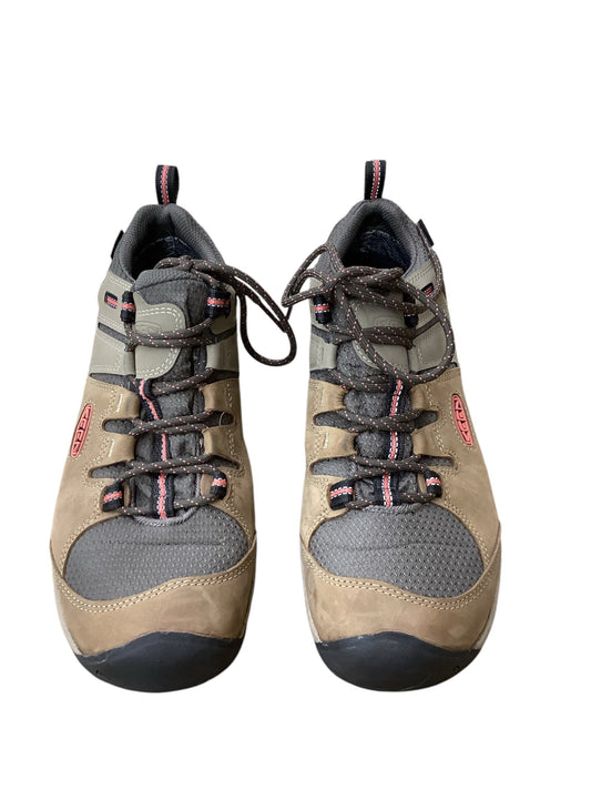 Shoes Hiking By Keen In Tan, Size: 11