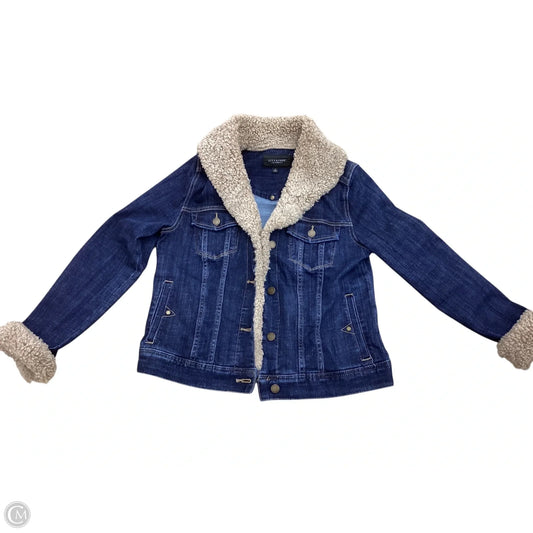 Jacket Denim By Liverpool In Blue Denim, Size: M