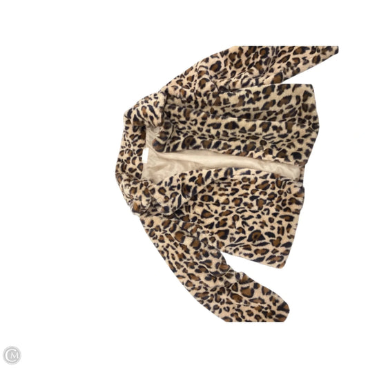 Jacket Faux Fur & Sherpa By Altard State In Animal Print, Size: S