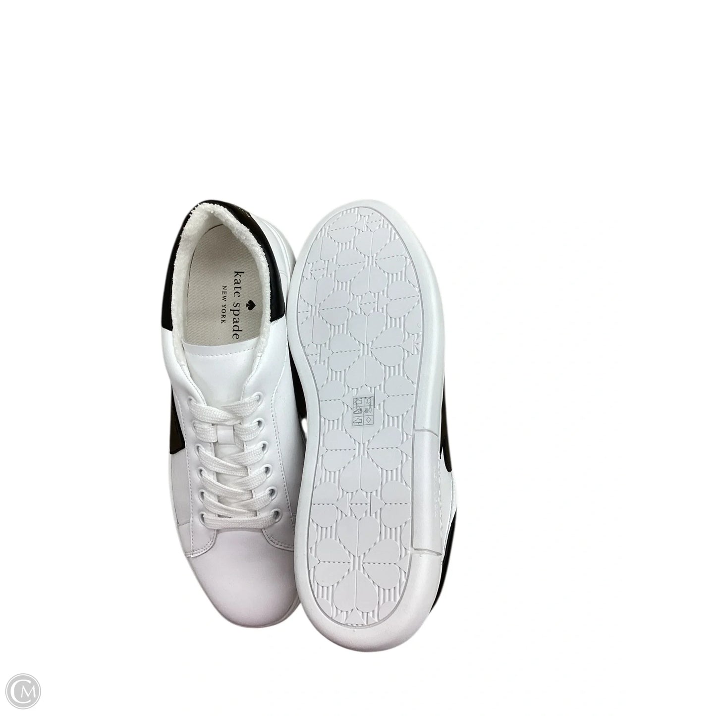 Shoes Designer By Kate Spade In Black & White, Size: 10