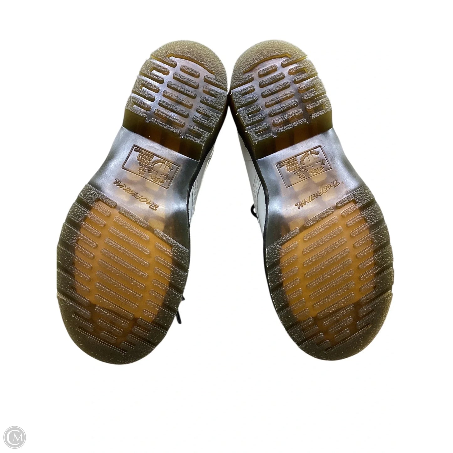 Boots Combat By Dr Martens In White, Size: 6