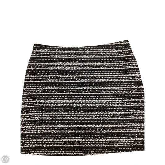 Skirt Mini & Short By Bagatelle In Black & White, Size: L