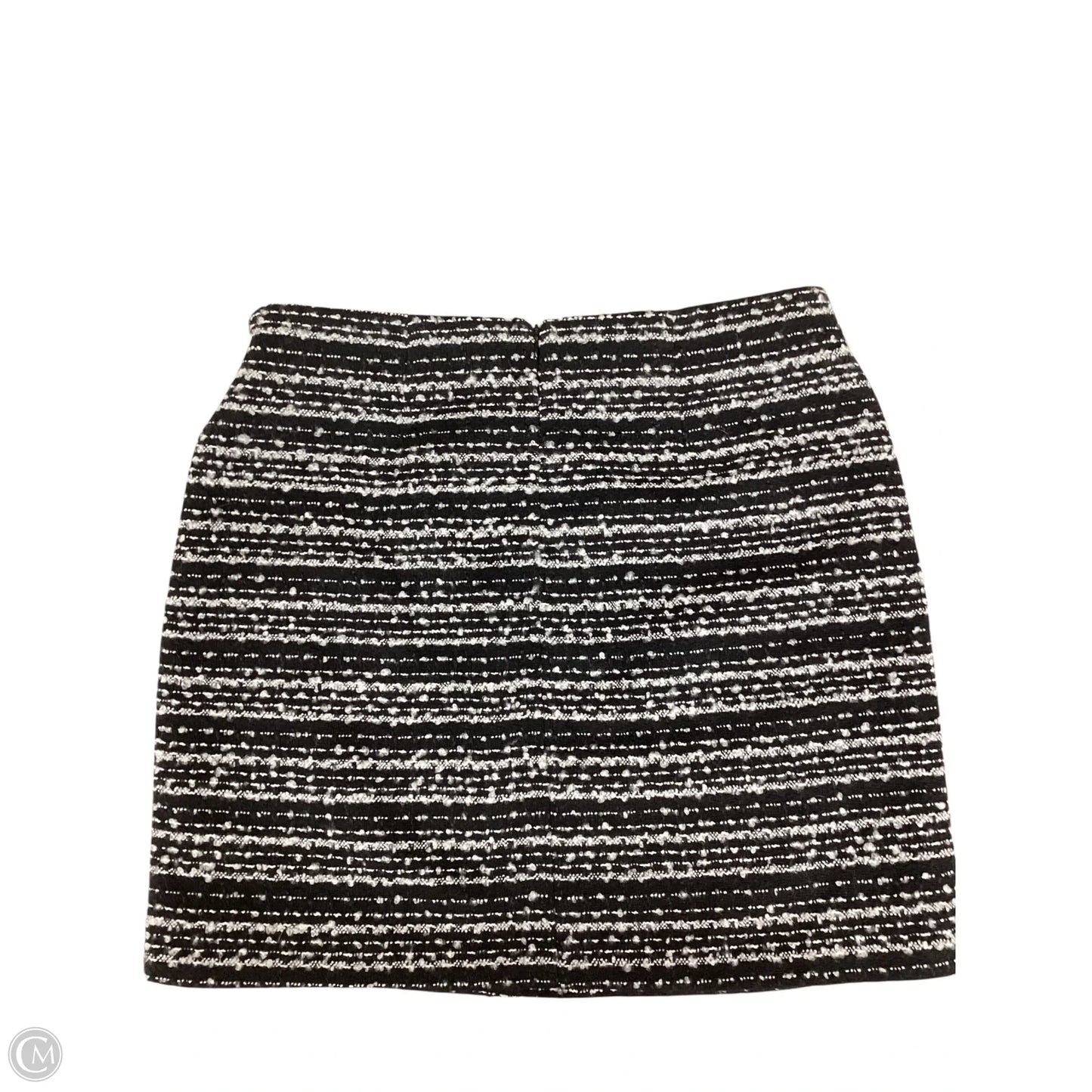 Skirt Mini & Short By Bagatelle In Black & White, Size: L