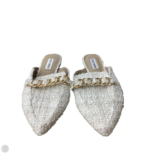 Shoes Flats By Steve Madden In Cream, Size: 10