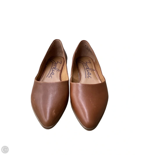 Shoes Flats By Zodiac In Brown, Size: 8