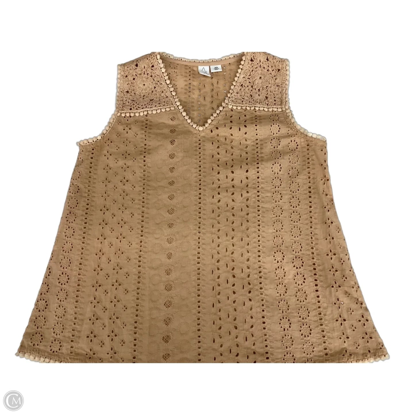 Blouse Sleeveless By Joie In Orange, Size: Xs