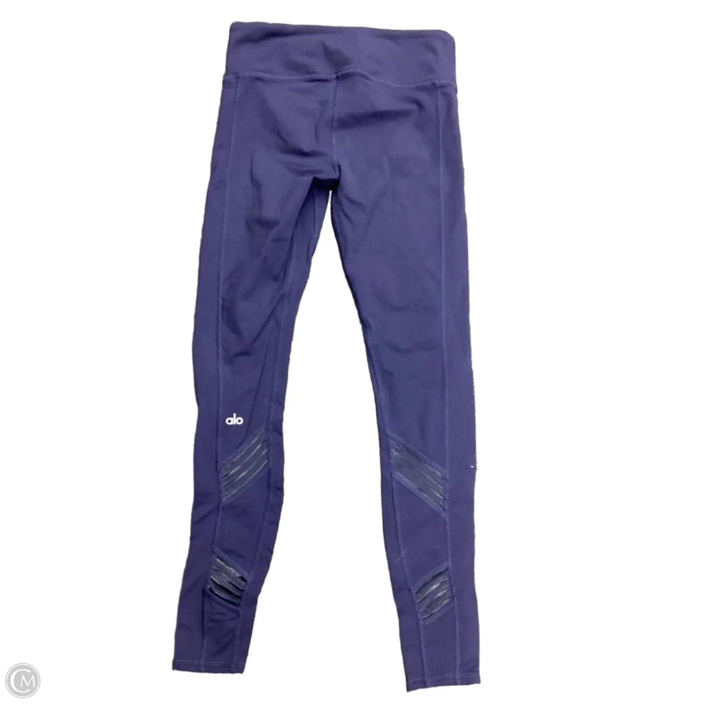 Athletic Leggings By Alo In Navy, Size: S
