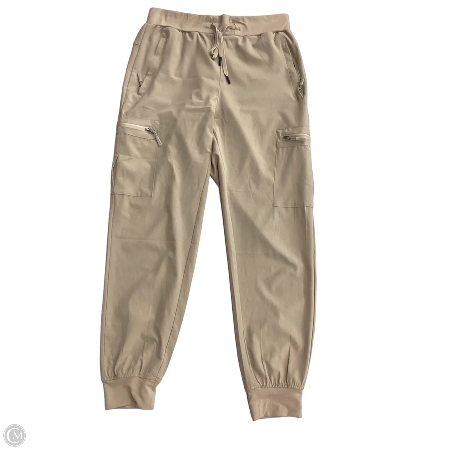 Pants Joggers By Clothes Mentor In Tan, Size: S