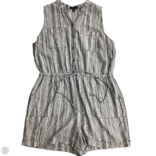Romper By Clothes Mentor In Grey, Size: Xl
