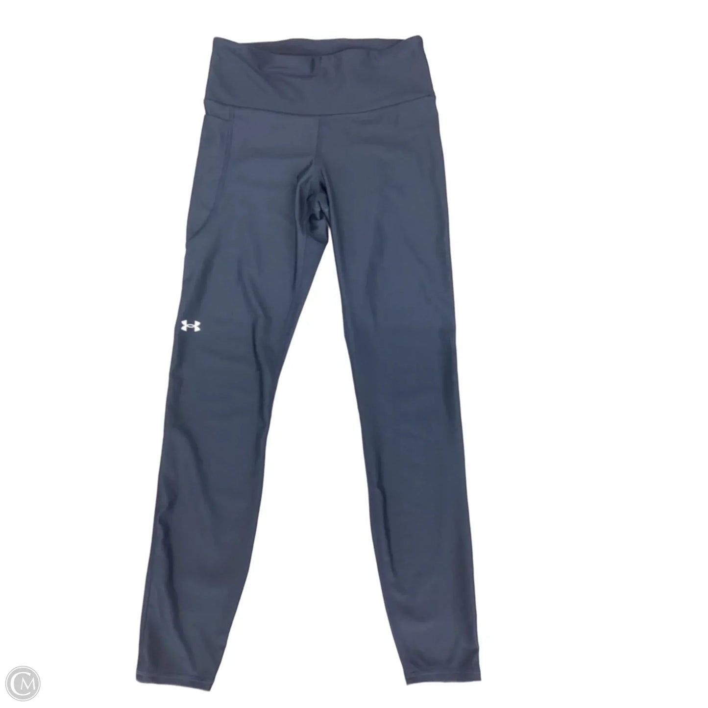Athletic Leggings By Under Armour In Blue, Size: M