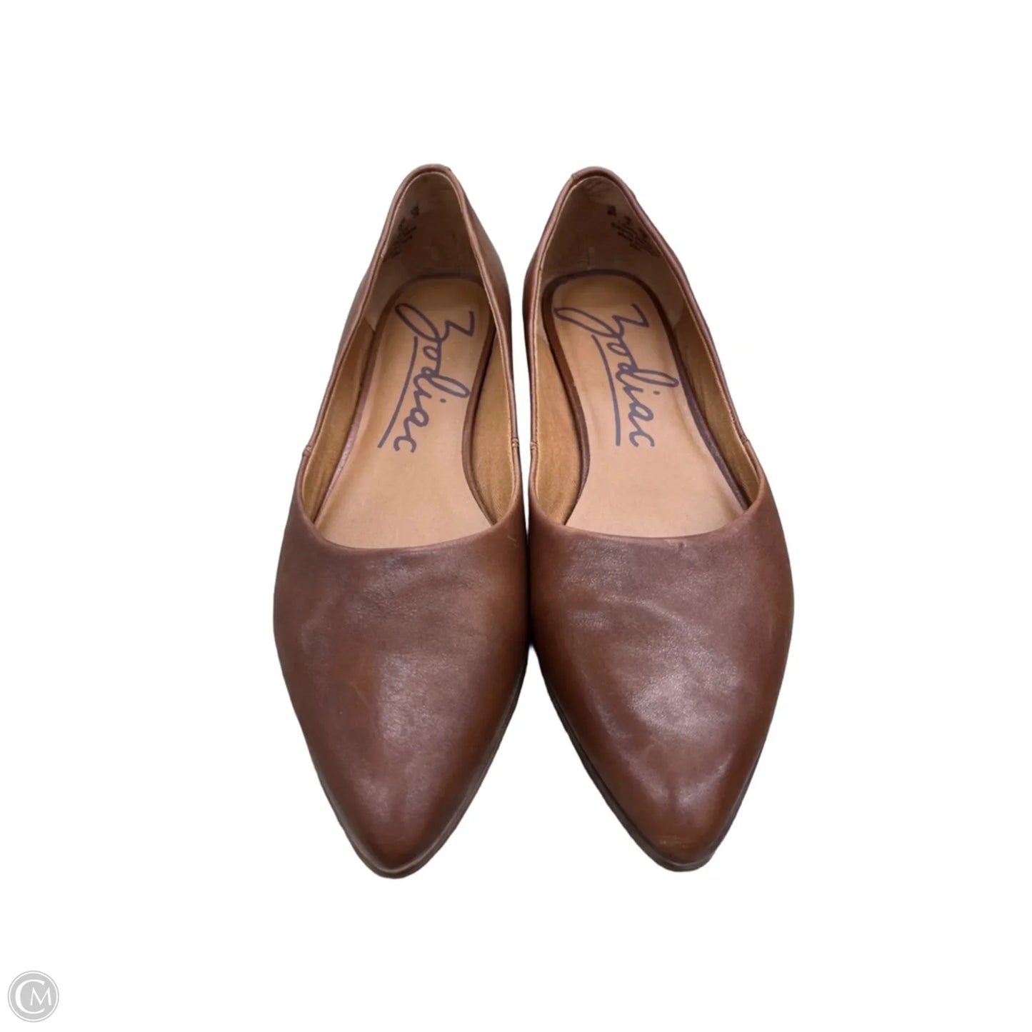 Shoes Flats By Zodiac In Brown, Size: 9