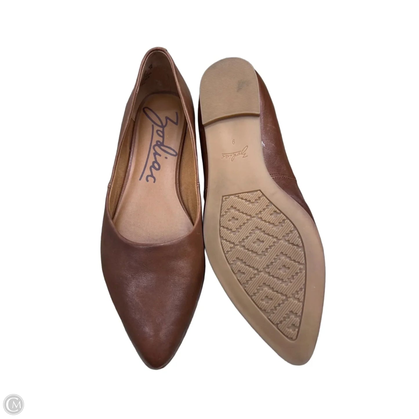 Shoes Flats By Zodiac In Brown, Size: 9