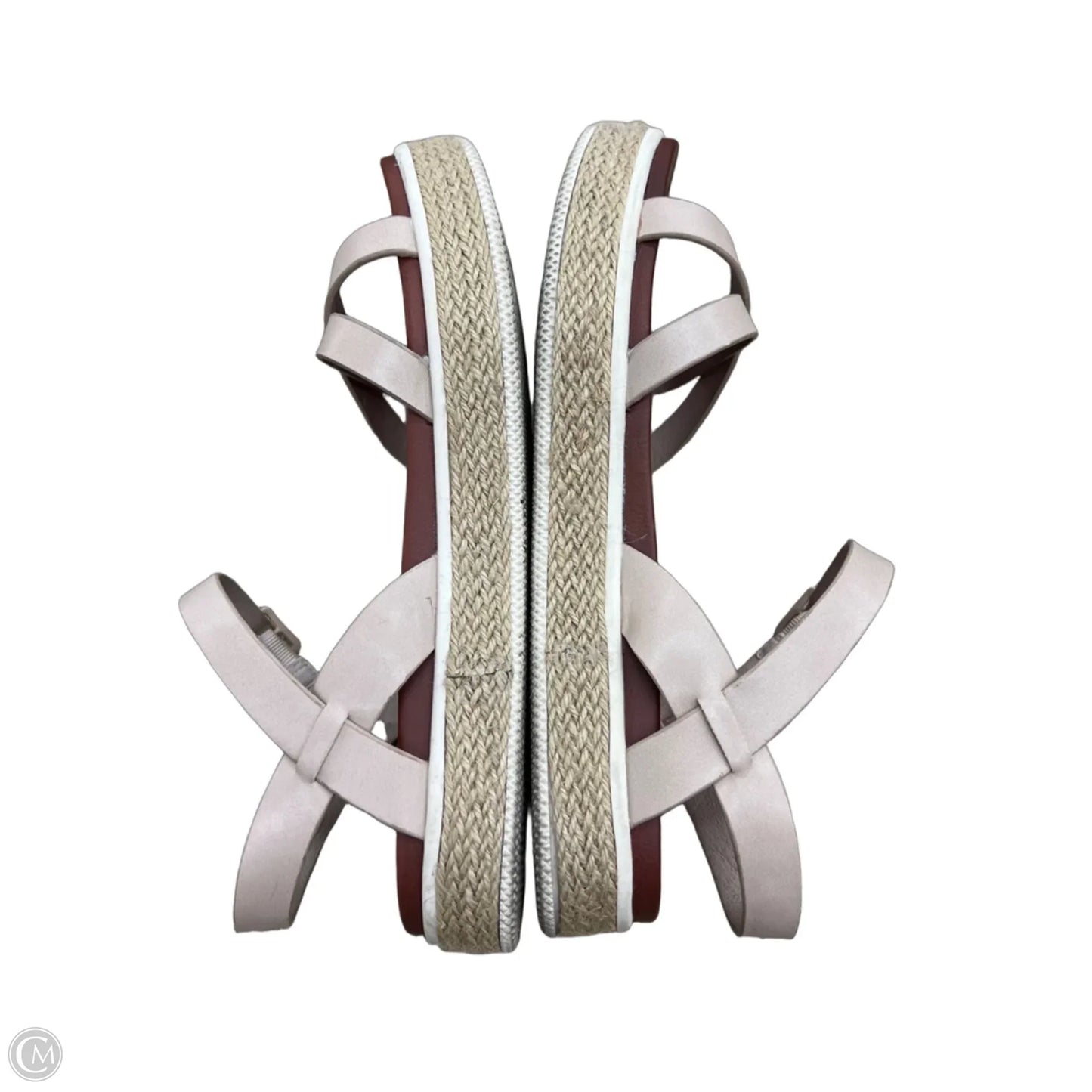 Sandals Flats By Mia In Beige, Size: 9