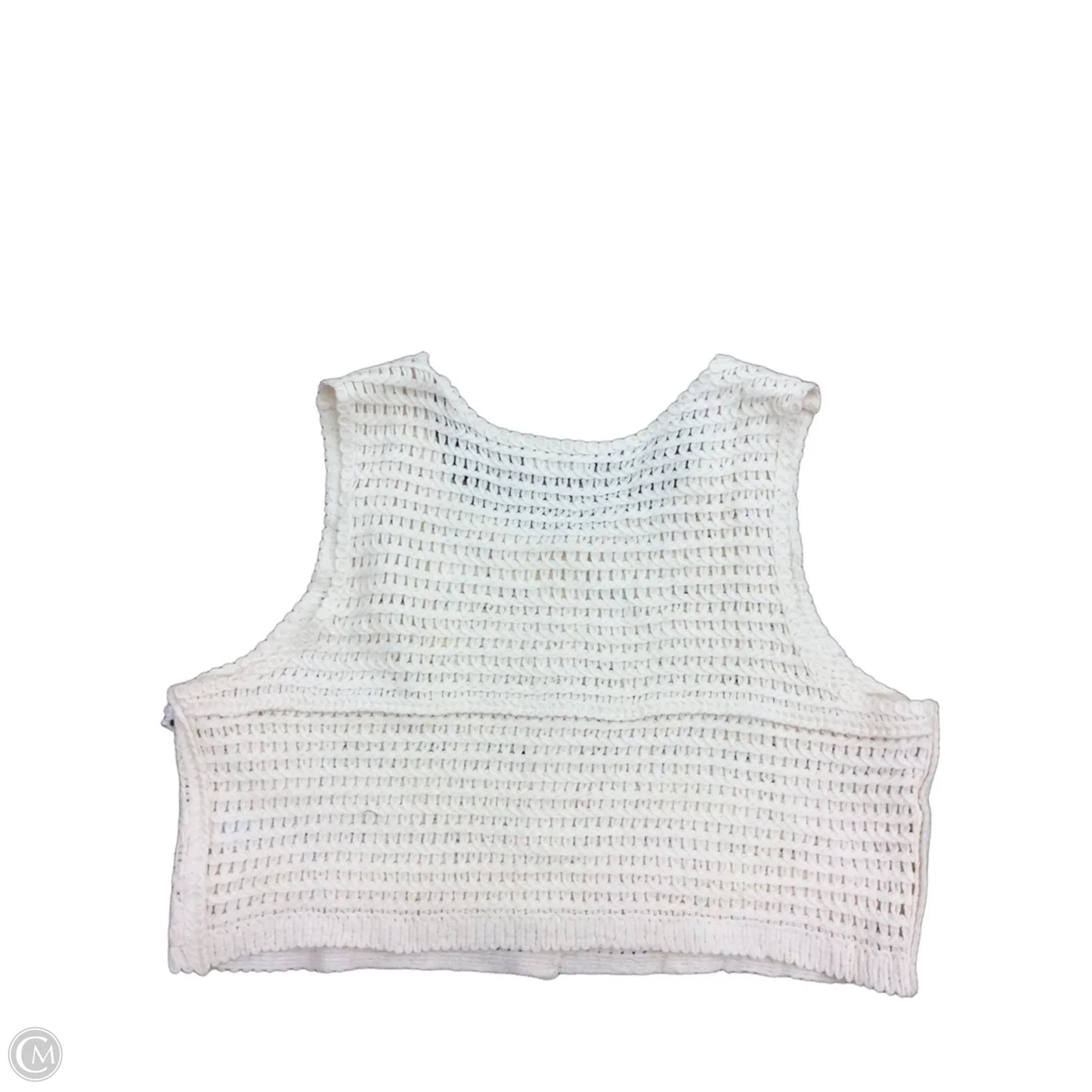 Vest Sweater By Lc Lauren Conrad In Cream, Size: Xl