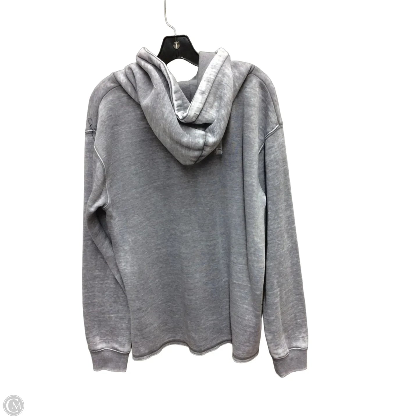 Sweatshirt Hoodie By Texas True Threads In Grey & Red, Size: Xl