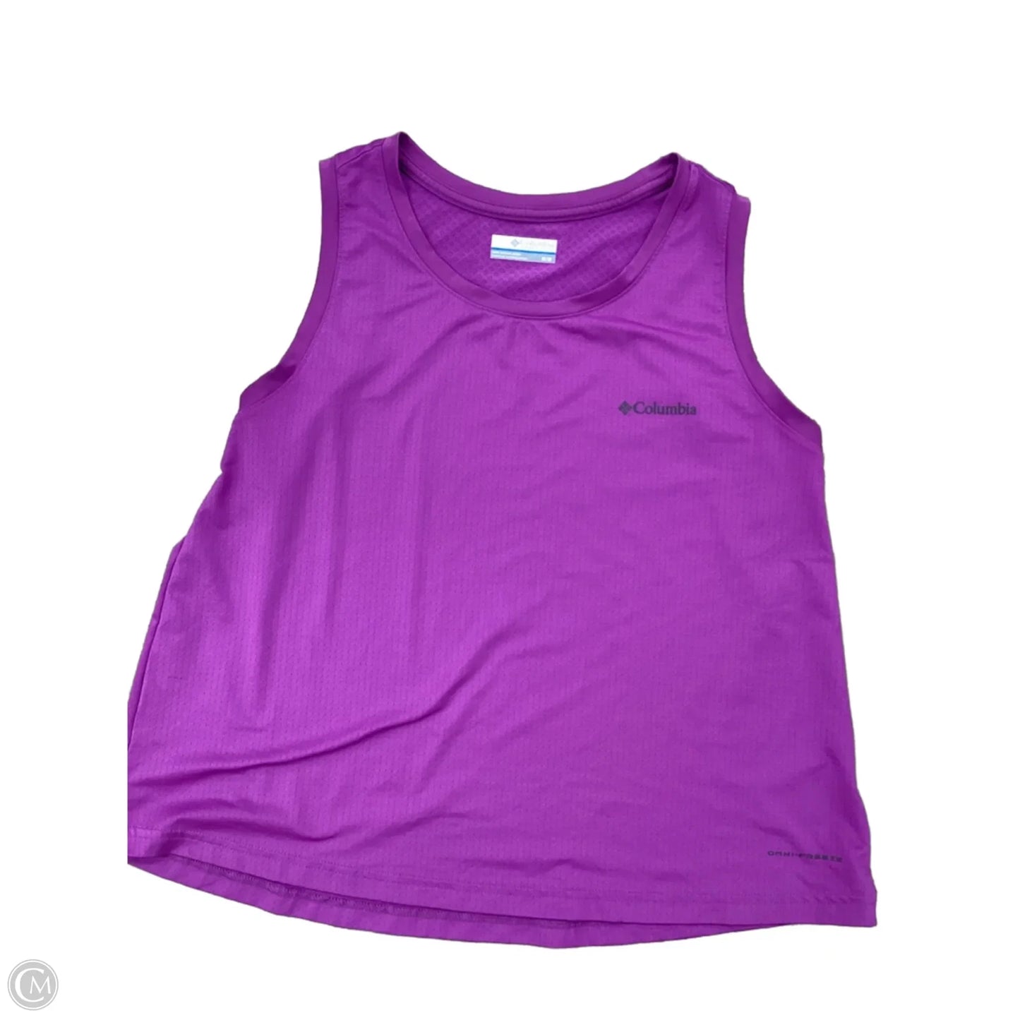 Athletic Tank Top By Columbia In Purple, Size: M