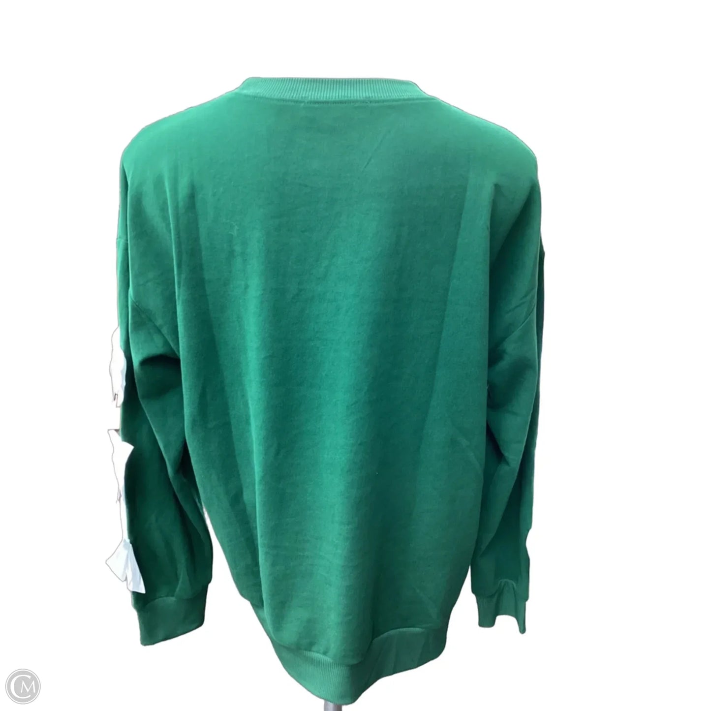 Sweatshirt Crewneck By Jess Lea In Green, Size: M