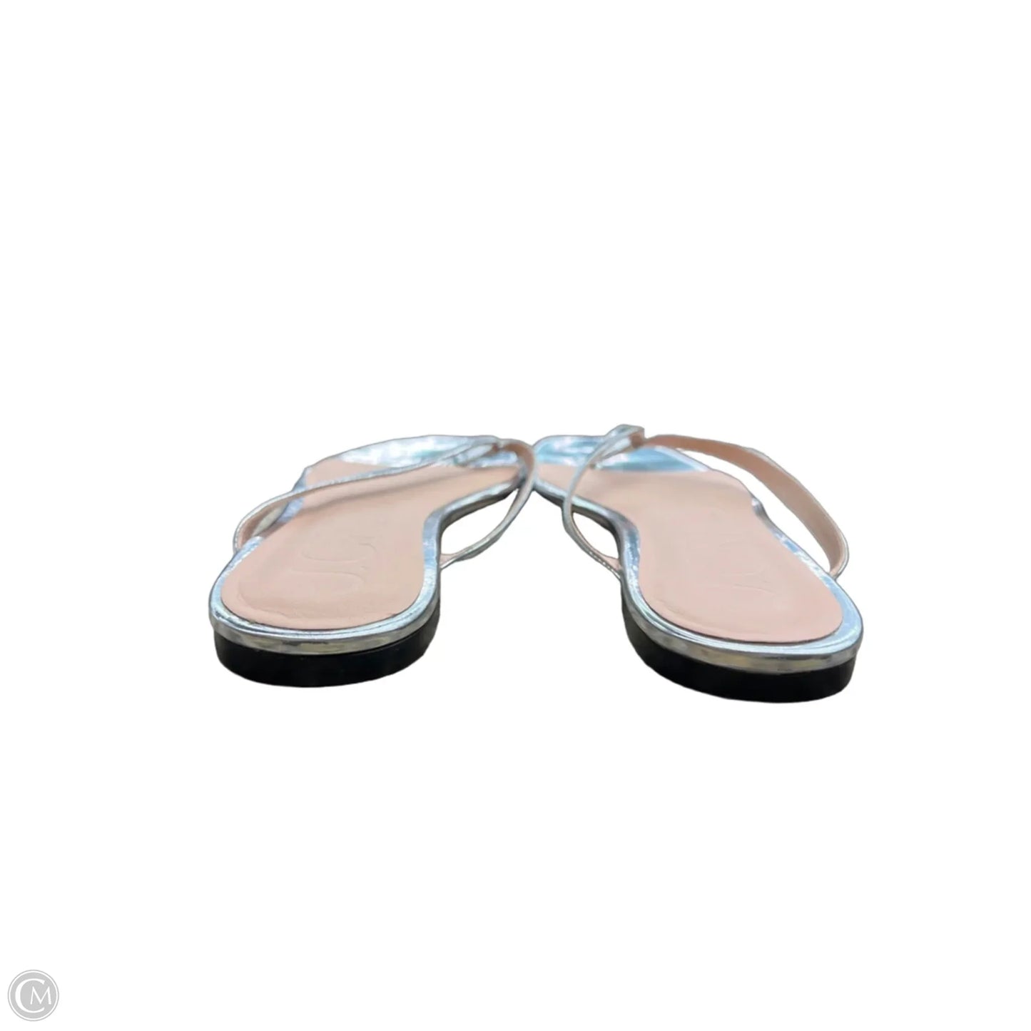 Sandals Flats By J. Crew In Silver, Size: 10