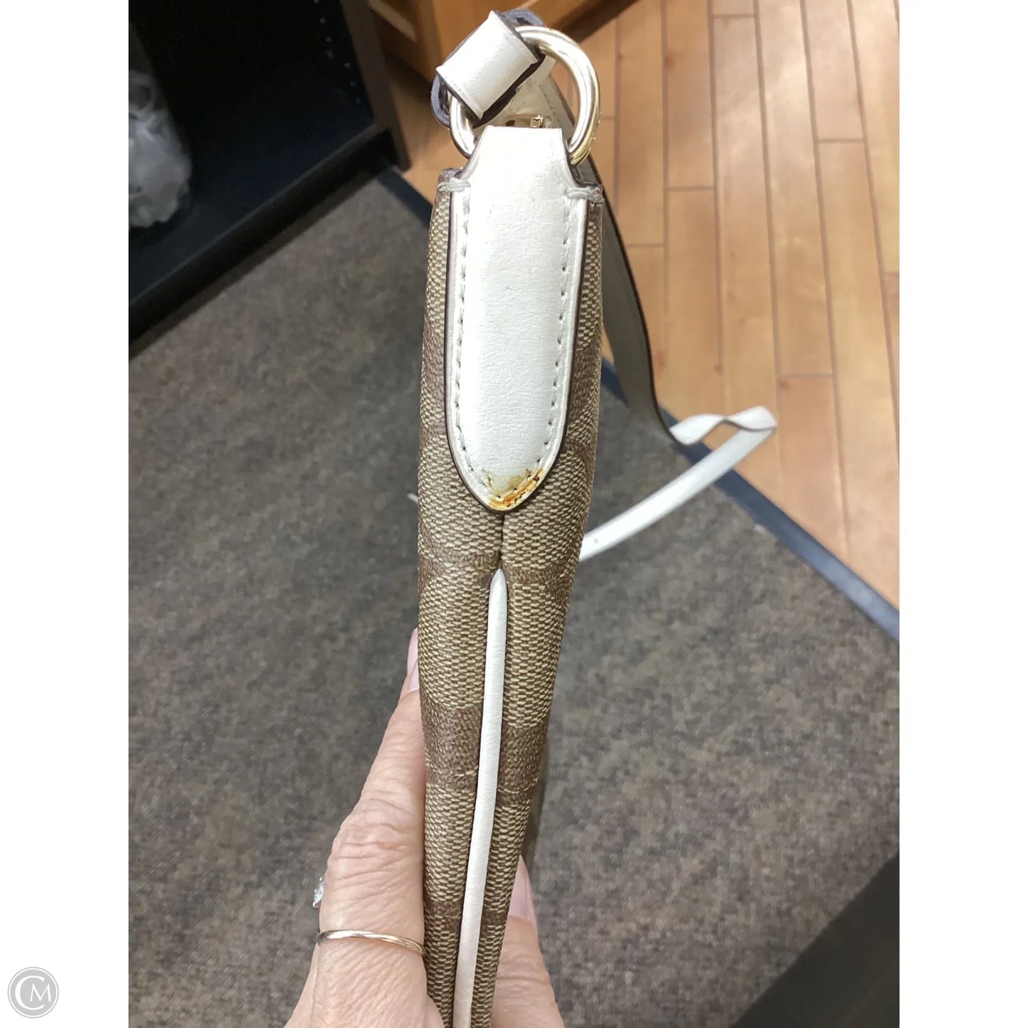Crossbody Designer By Coach, Size: Medium