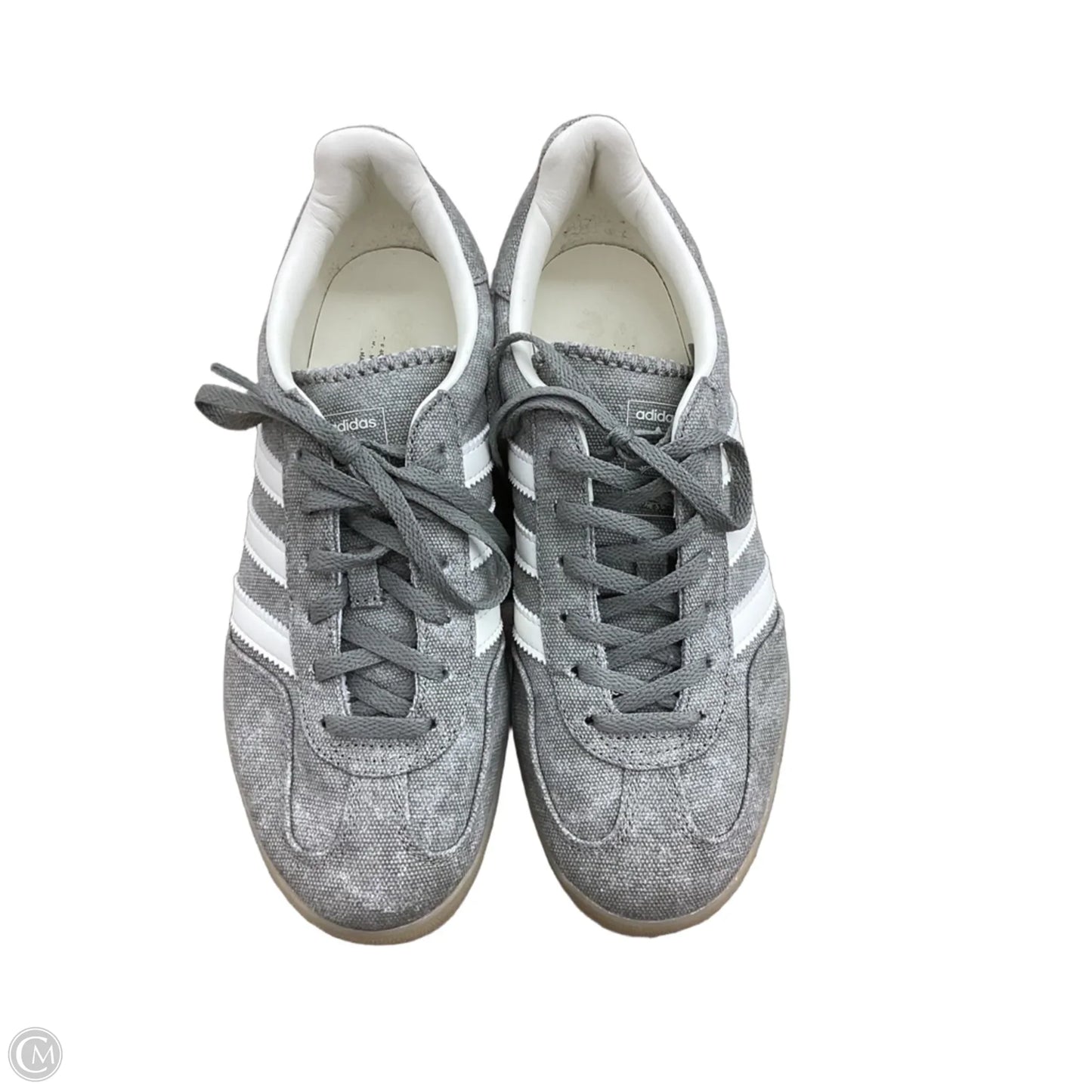 Shoes Sneakers By Adidas In Grey, Size: 8