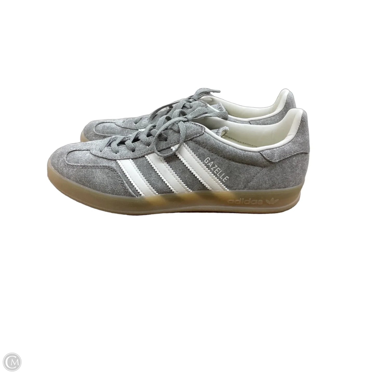 Shoes Sneakers By Adidas In Grey, Size: 8