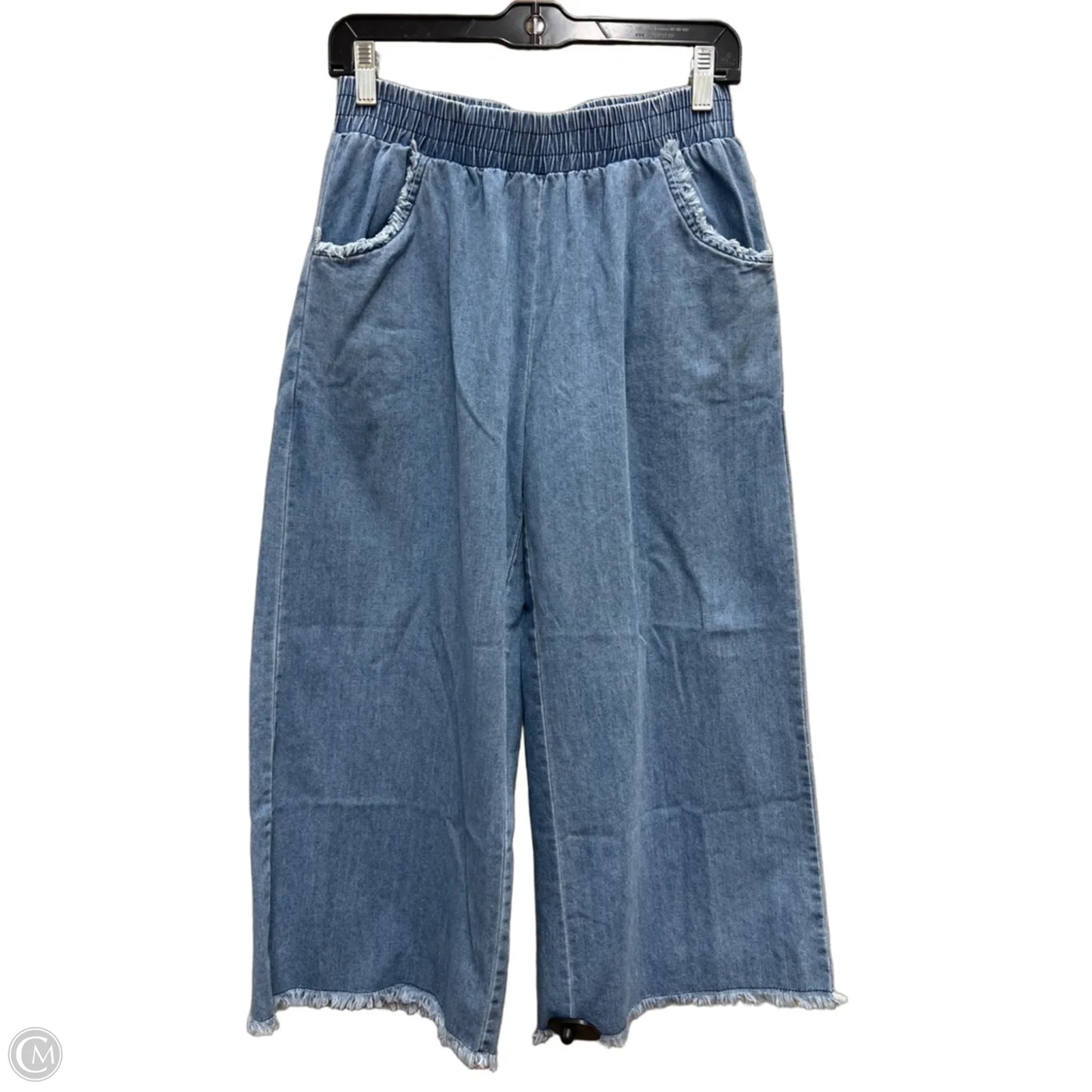 Pants Wide Leg By Umgee In Blue, Size: S
