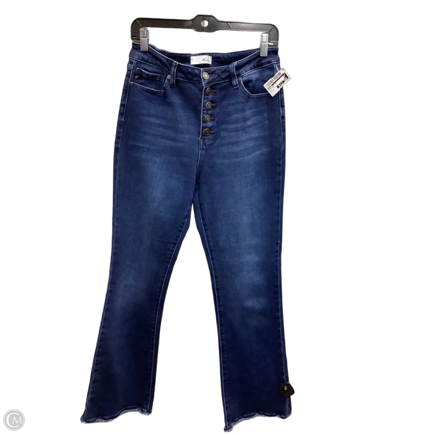 Jeans Boot Cut By Kancan In Blue Denim, Size: 12