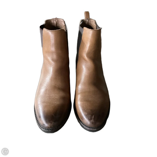 Boots Ankle Flats By Cmc In Brown, Size: 7.5