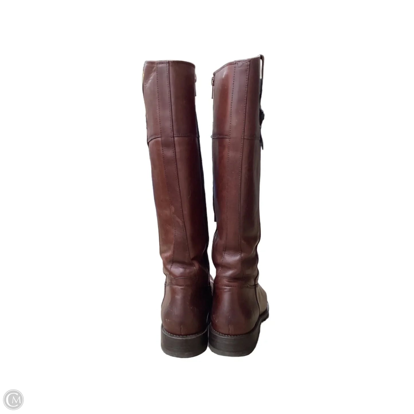 Boots Designer By Frye In Brown, Size: 7.5