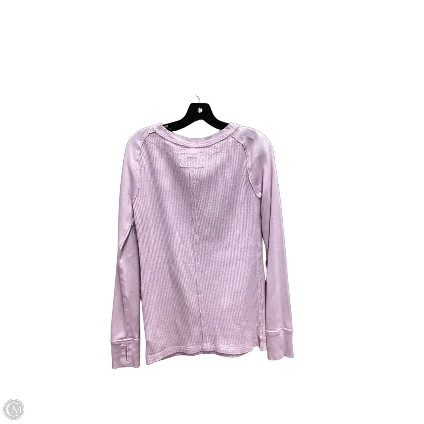 Top Long Sleeve Basic By We The Free In Pink, Size: M