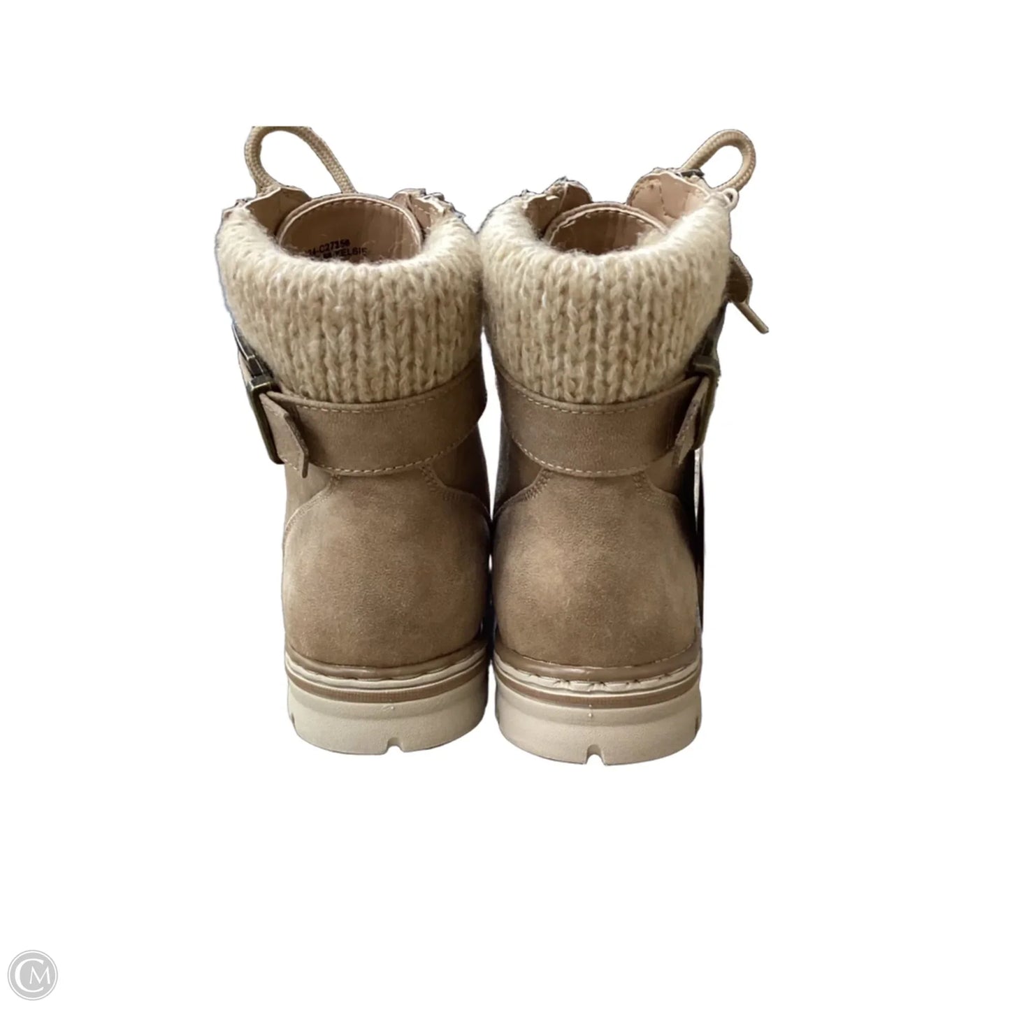 Boots Ankle Flats By Cliffs By White Mountain In Tan, Size: 6