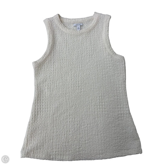 Top Sleeveless Basic By Nine West In Cream, Size: M