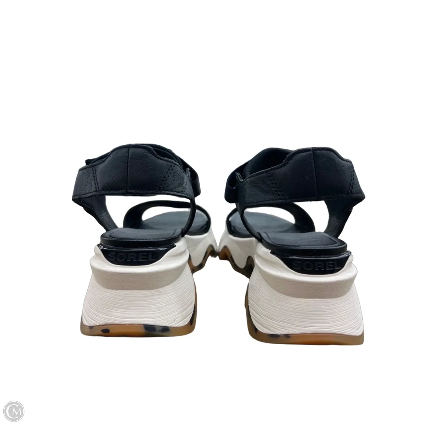 Sandals Heels Platform By Sorel In Black, Size: 7