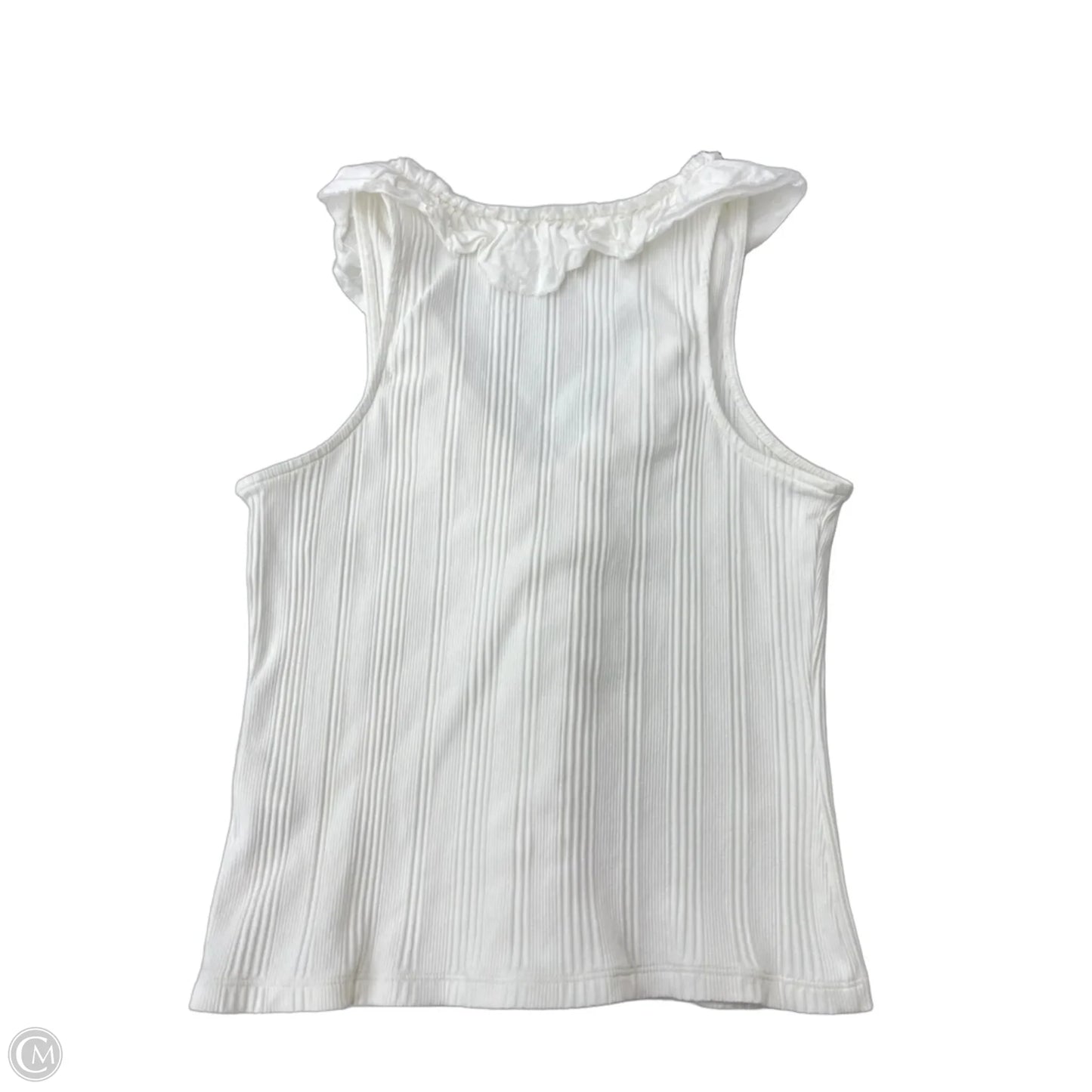 Top Sleeveless By Pilcro In White, Size: L