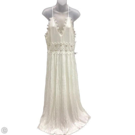 Dress Casual Maxi By Lulus In White, Size: Xl