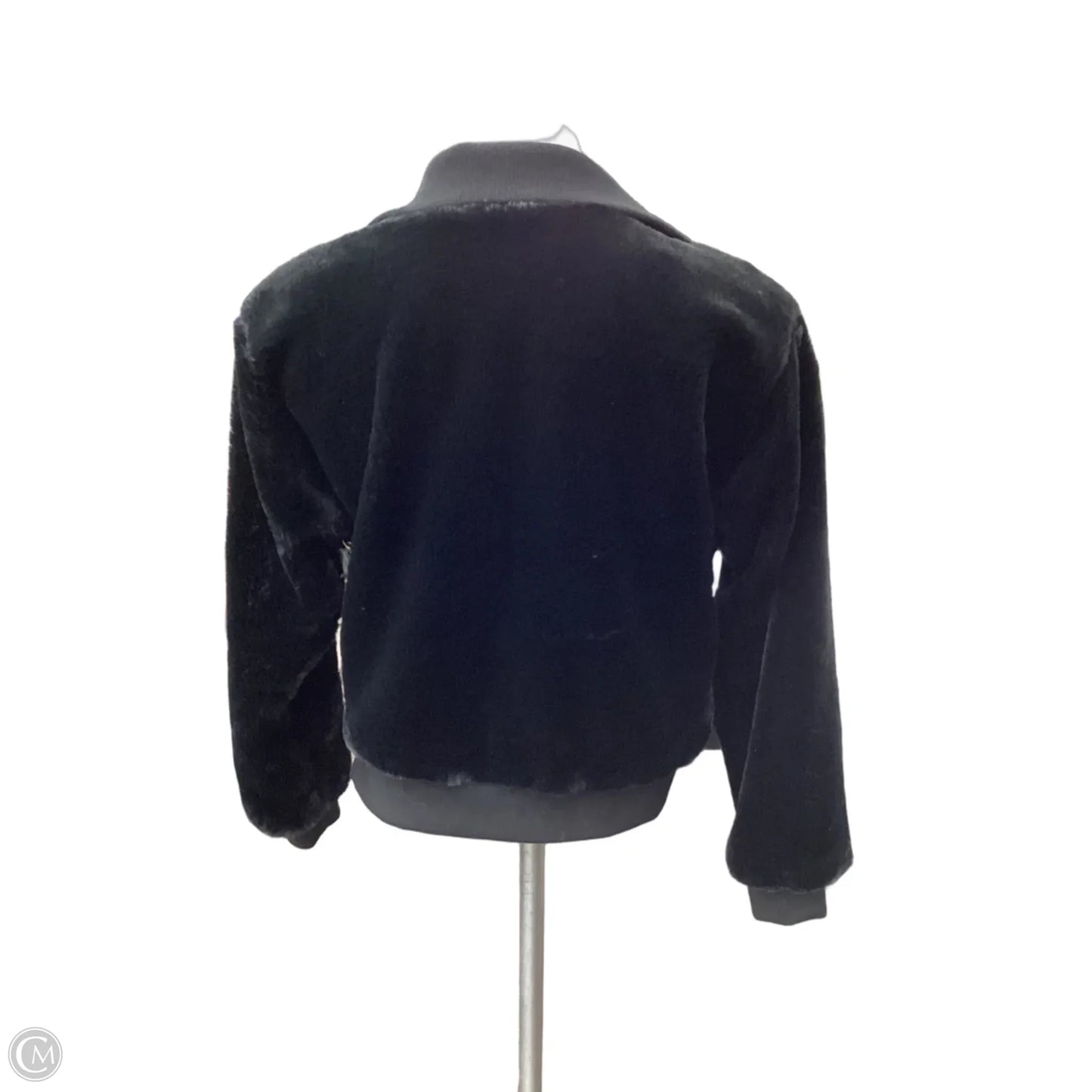 Sweatshirt Collar By Clothes Mentor In Black, Size: S