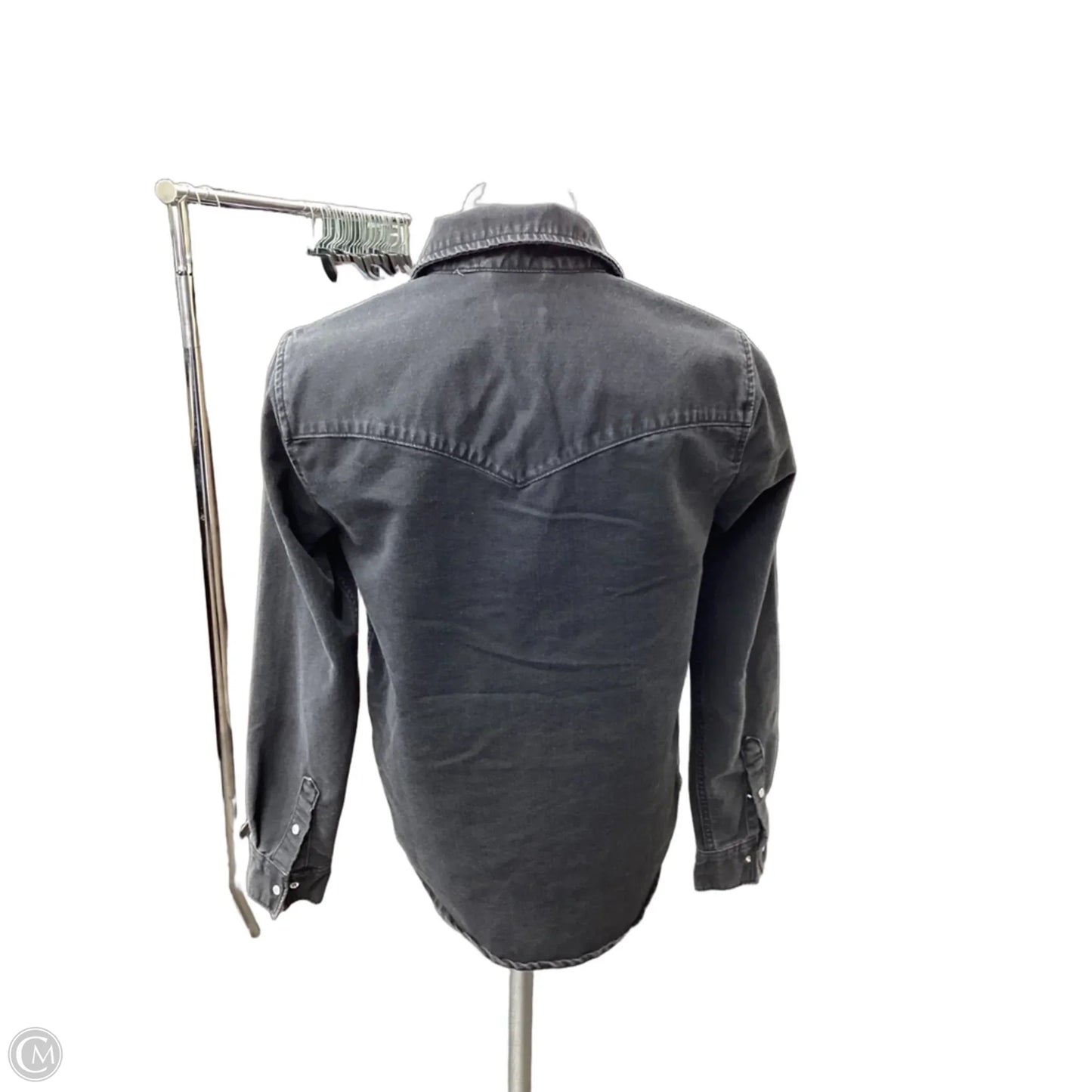 Top Long Sleeve By Levis In Black, Size: S