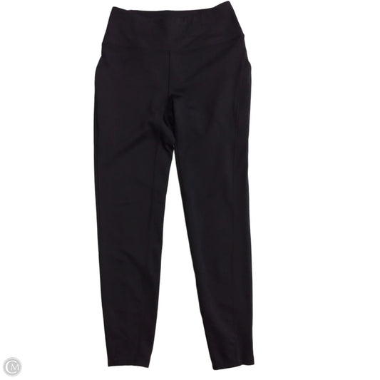 Athletic Leggings By Spyder In Black, Size: S