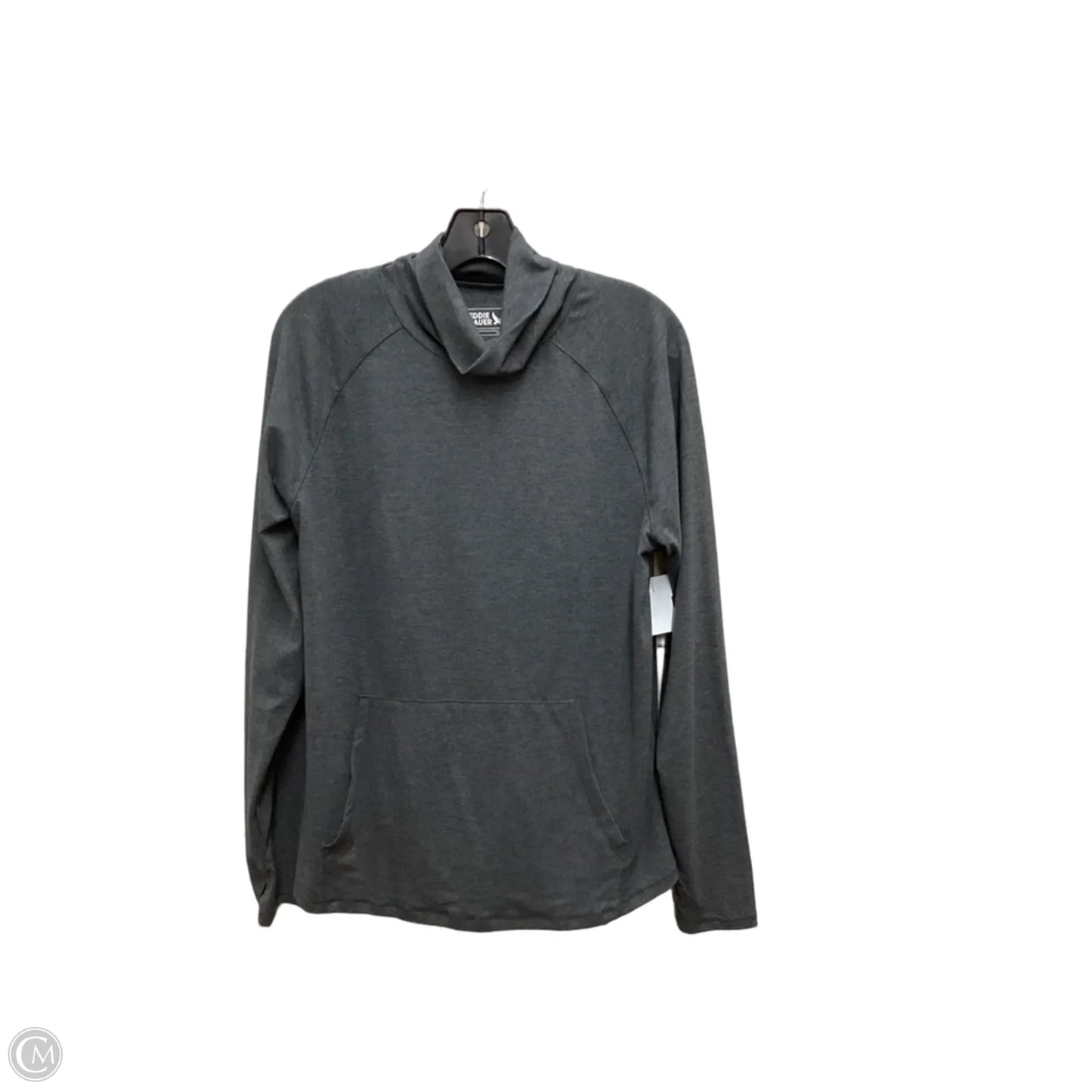 Top Long Sleeve By Eddie Bauer In Grey, Size: L