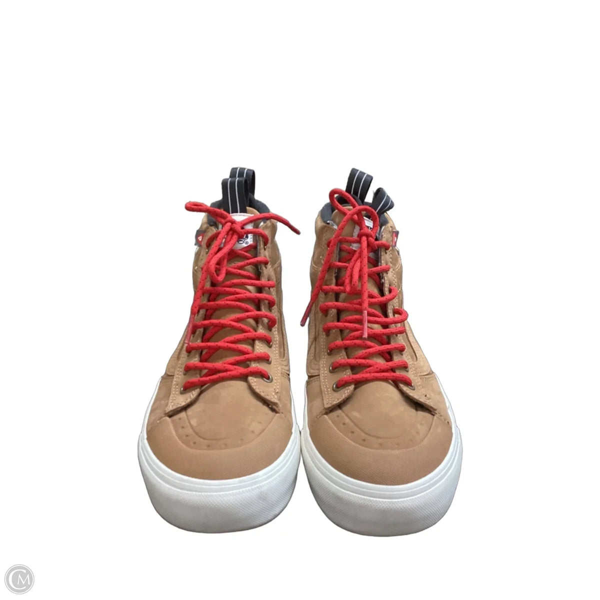 Shoes Sneakers By Vans In Brown, Size: 9.5