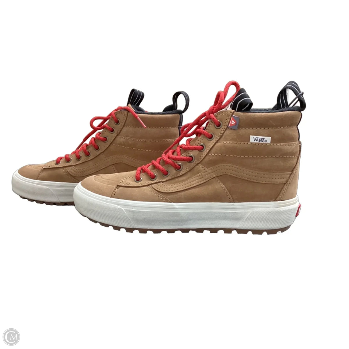 Shoes Sneakers By Vans In Brown, Size: 9.5
