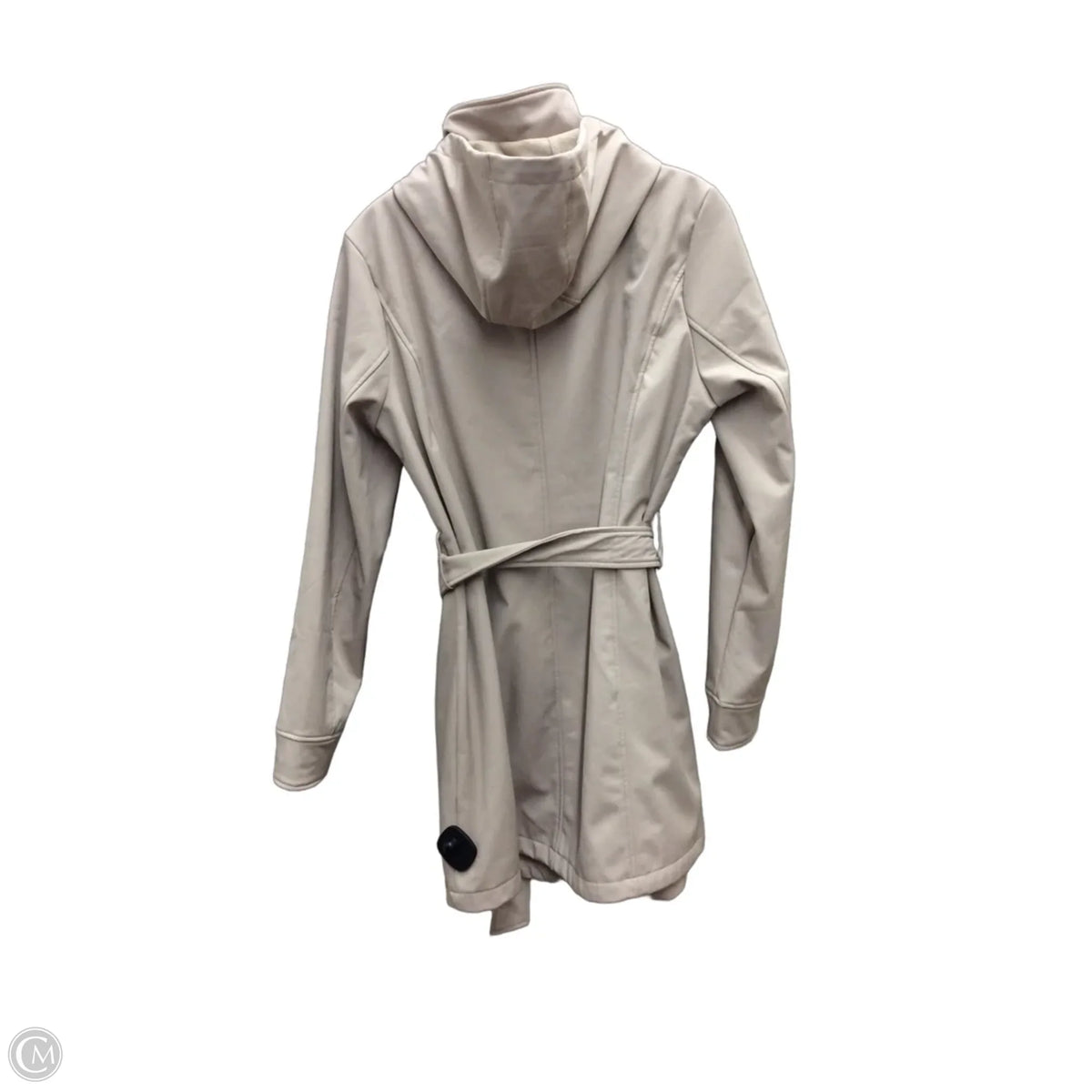 Coat Trench Coat By Nine West In Tan, Size: S