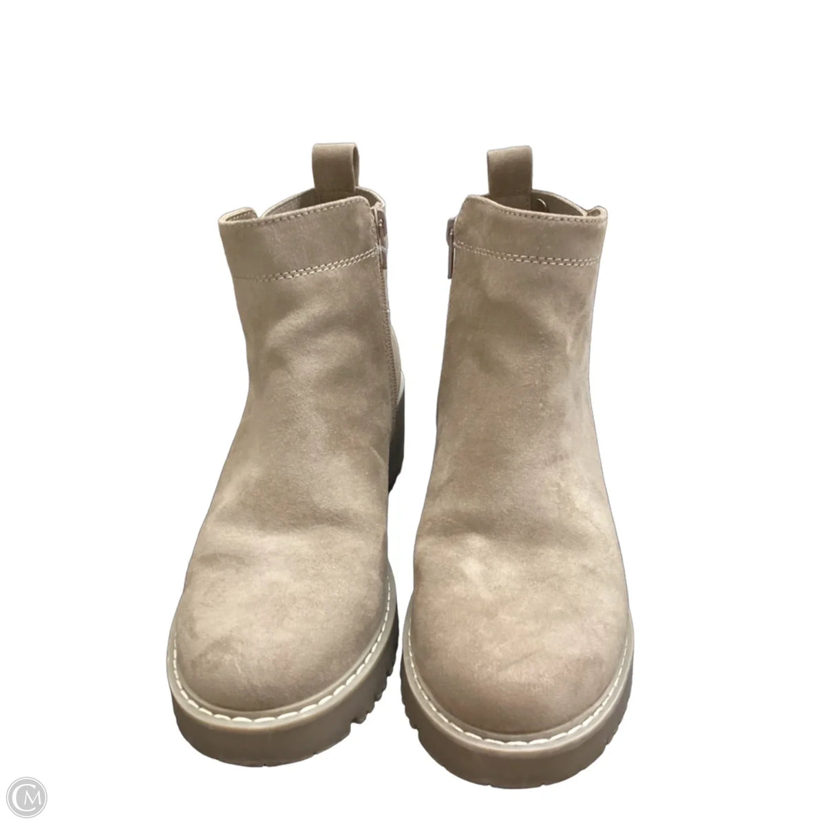Boots Ankle Heels By Sonoma In Tan, Size: 8